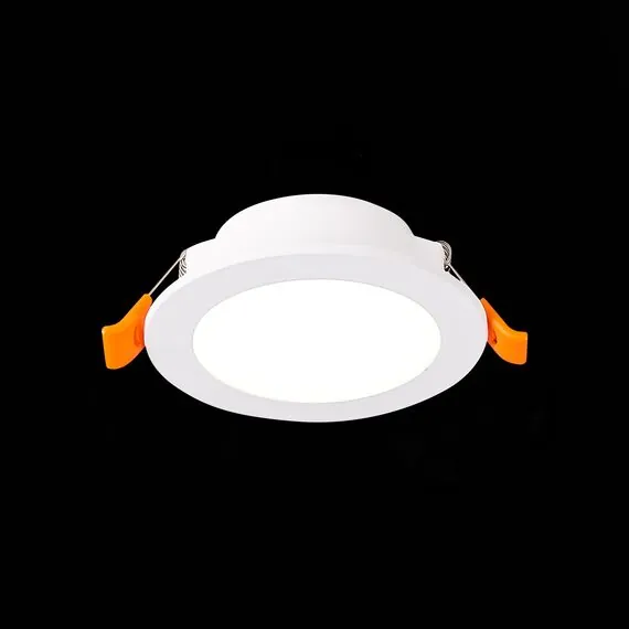 ST LUCE ST210.548.06 Светильник встраиваемый. Белый LED 1*6W 4000K 480Lm Ra80 110° IP20 D90xH30 220-240V, изображение 5