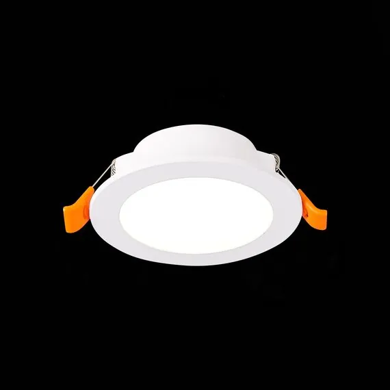 ST LUCE ST210.538.06 Светильник встраиваемый. Белый LED 1*6W 3000K 480Lm Ra80 110° IP20 D90xH30 220-240V, изображение 4