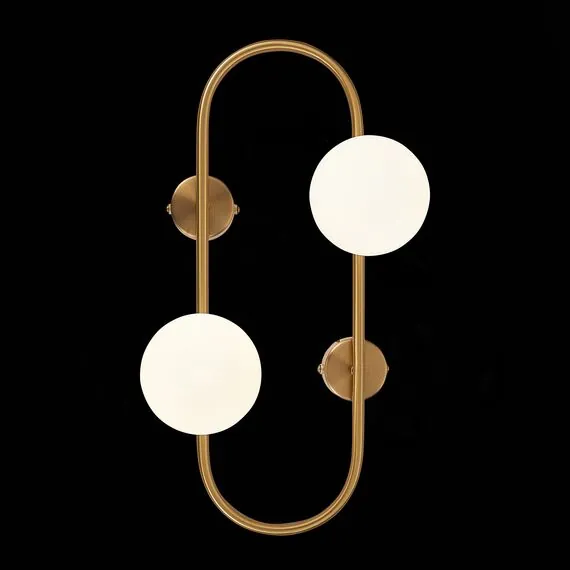 ST LUCE SL1149.301.02 Бра ST-Luce Латунь/Белый G9 2*5W, изображение 3