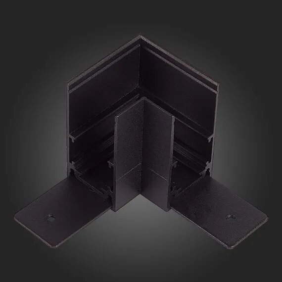 ST LUCE ST007.419.00 Угол-соединитель для подвесного / накладного магнитного шинопровода  Черный, изображение 6