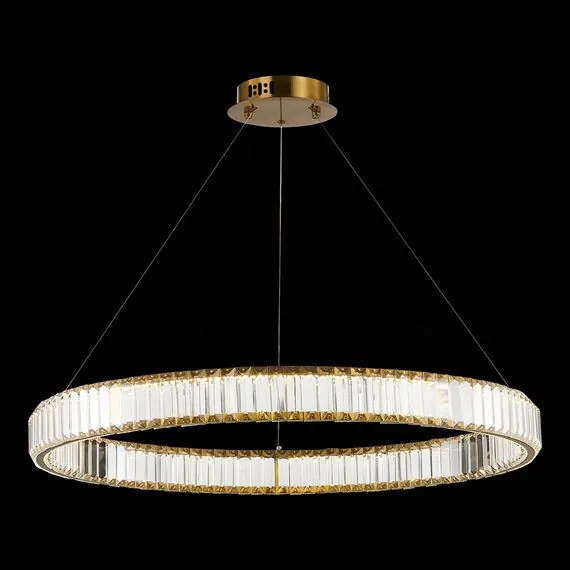 ST LUCE SL1622.383.01 Люстра подвесная ST-Luce Латунь/Прозрачный LED 1*52W 4000K, изображение 5