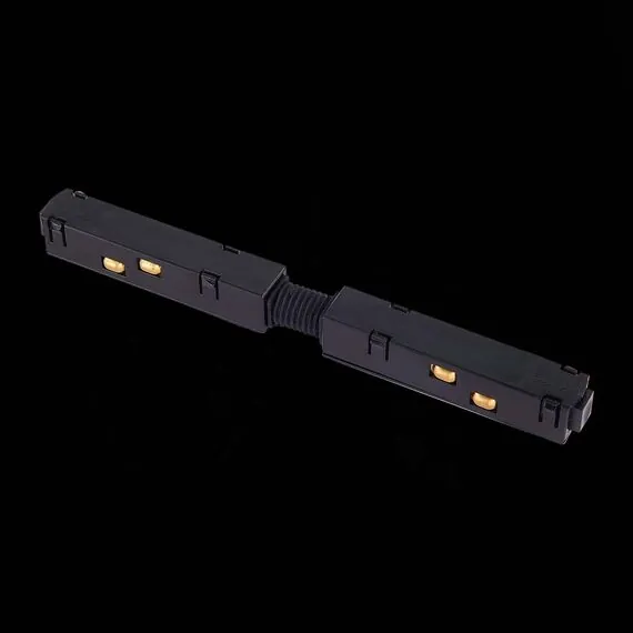 ST LUCE ST006.439.00 Коннектор питания прямой для магнитного шинопровода  Черный, изображение 3