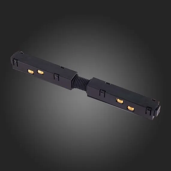 ST LUCE ST006.439.00 Коннектор питания прямой для магнитного шинопровода  Черный, изображение 6