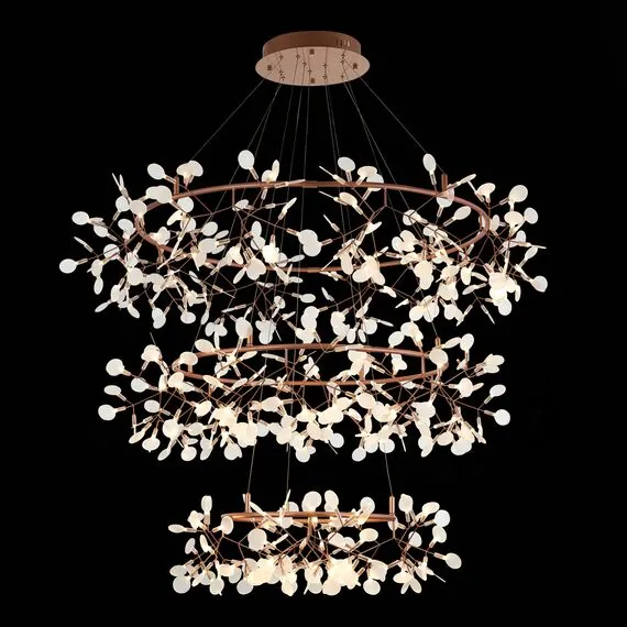 ST LUCE SL379.203.486 Люстра подвесная ST-Luce Медный/Белый LED 486*0,5W 3500K  (из 3-х коробок), изображение 5