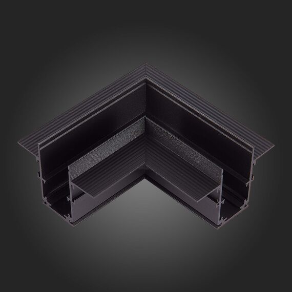 ST LUCE ST007.429.00 Угол-соединитель для встраиваемого магнитного шинопровода ST-Luce Черный SKYLINE 48, изображение 4