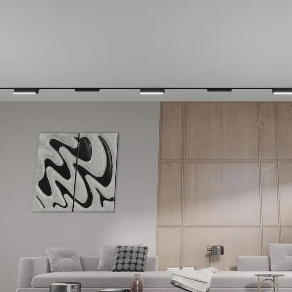 NOVOTECH 359070 DRIVE NT23 046 черный Драйвер для накладного шинопровода (арт.135193-135196) IP20 200W 48V SMAL, изображение 3