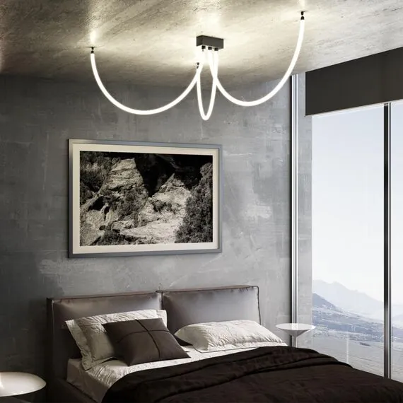 NOVOTECH 359142 KONST NT23 190 черный База для накладного монтажа светильников 359128-359133 IP20 40-120W 170-265V RAMO, изображение 3