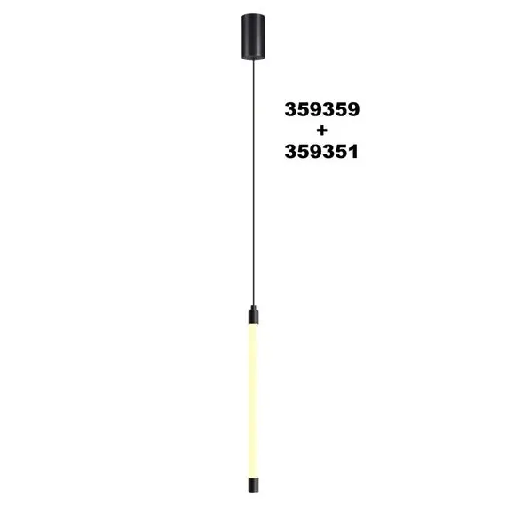 NOVOTECH 359351 KONST NT24 000 черный Светильник линейный светодиодный IP20 LED 6W 170-265V 3000K 462Лм VITZ, изображение 6