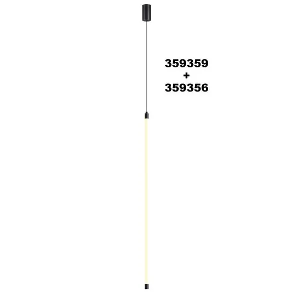 NOVOTECH 359356 KONST NT24 000 черный Светильник линейный светодиодный IP20 LED 15W 170-265V 4000K 1280Лм VITZ, изображение 8