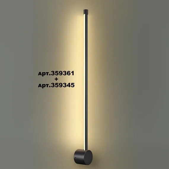 NOVOTECH 359345 KONST NT24 000 черный Светильник линейный светодиодный IP20 LED 12W 170-265V 3000K 944Лм VITZ, изображение 4