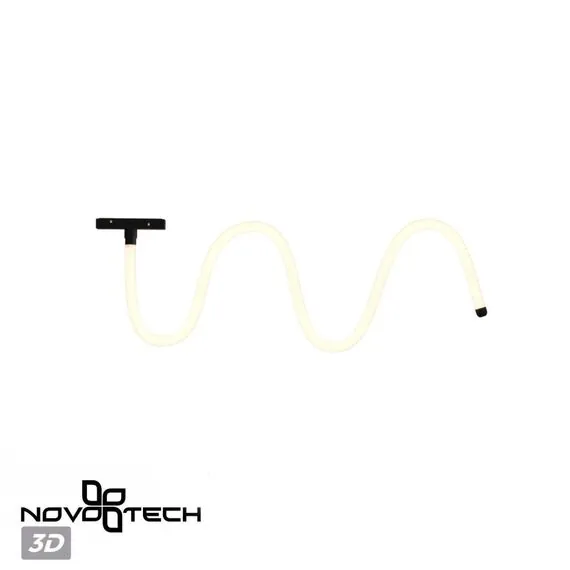 NOVOTECH 359335 KONST NT24 000 черный Трековый светильник для низковольтного шинопровода FLUM IP20 LED 25W 4000K 48V 2420Лм RAMO, изображение 4