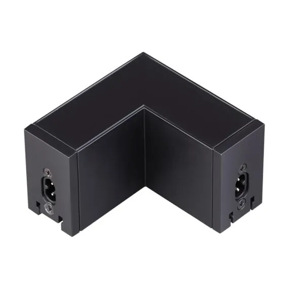 NOVOTECH 135033 OVER NT19 143 черный Соединитель - L IP20 24V RATIO