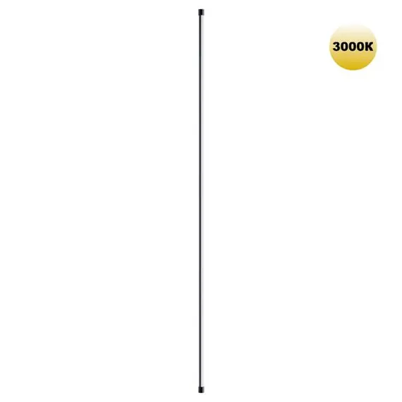 NOVOTECH 359349 KONST NT24 000 черный Светильник линейный светодиодный IP20 LED 20W 170-265V 3000K 1540Лм VITZ