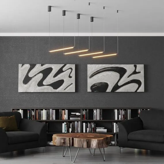 NOVOTECH 359345 KONST NT24 000 черный Светильник линейный светодиодный IP20 LED 12W 170-265V 3000K 944Лм VITZ, изображение 3