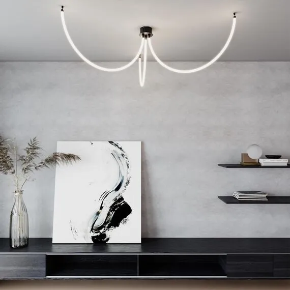 NOVOTECH 359129 KONST NT23 188 черный Светильник светодиодный IP20 LED 4000K 14W 170-265V 1400Лм RAMO, изображение 5