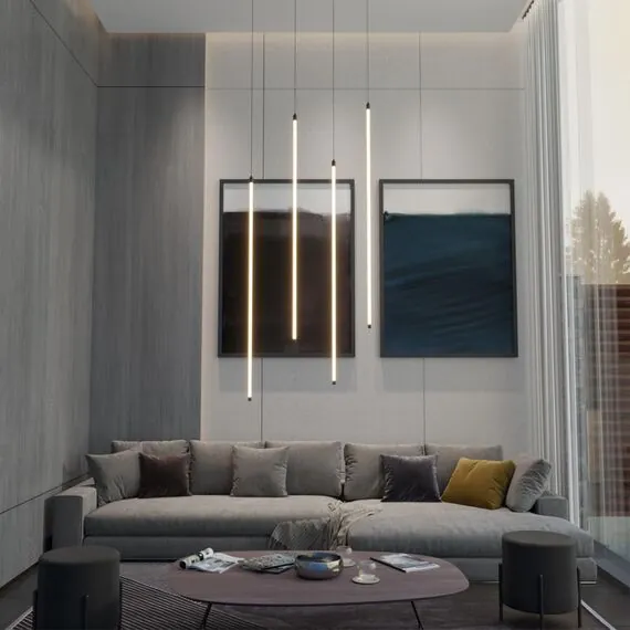 NOVOTECH 359358 KONST NT24 000 черный Светильник линейный светодиодный IP20 LED 20W 170-265V 4000K 1600Лм VITZ, изображение 3