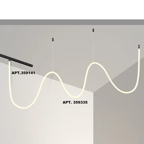 NOVOTECH 359335 KONST NT24 000 черный Трековый светильник для низковольтного шинопровода FLUM IP20 LED 25W 4000K 48V 2420Лм RAMO, изображение 6