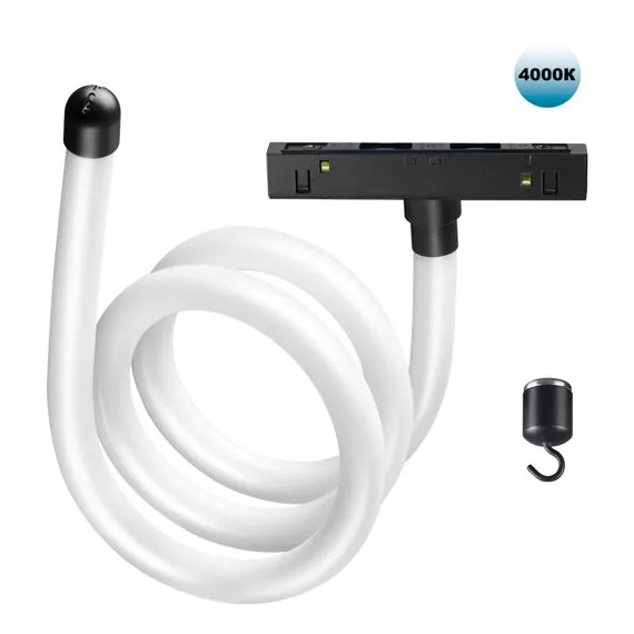 NOVOTECH 359138 KONST NT23 068 черный Трековый светильник для низковольтного шинопровода FLUM IP20 LED 4000К 14W 48V 1400Лм RAMO