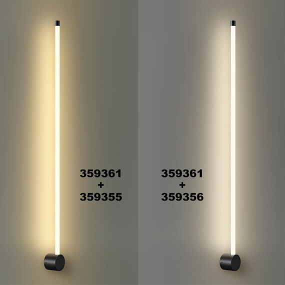 NOVOTECH 359355 KONST NT24 000 черный Светильник линейный светодиодный IP20 LED 15W 170-265V 3000K 1232Лм VITZ, изображение 4