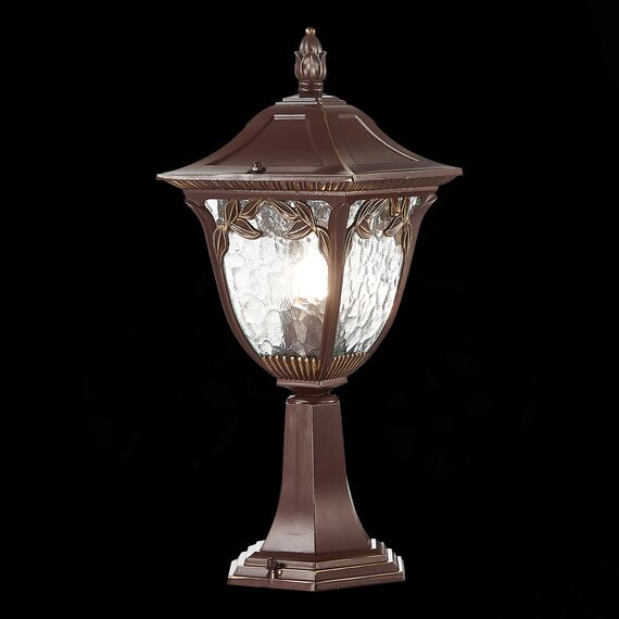 ST LUCE SL083.705.01 Светильник уличный наземный ST-Luce Кофейный/Кофейный, Прозрачный E27 1*60W, изображение 5