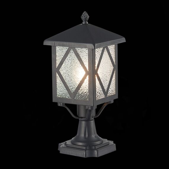 ST LUCE SL084.405.01 Светильник уличный наземный ST-Luce Черный/Черный, Прозрачный E27 1*60W, изображение 4