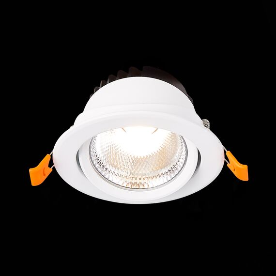 ST LUCE ST211.538.10.36 Светильник встраиваемый. Белый LED 1*10W 3000K 750Lm Ra80 36° IP20 D109xH65 220-240V, изображение 8