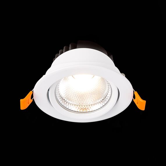 ST LUCE ST211.538.24.36 Светильник встраиваемый. Белый LED 1*24W 3000K 1 800Lm Ra80 36° IP20 D138xH88 220-240V, изображение 9