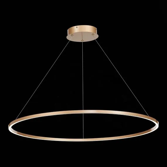 ST LUCE ST605.243.46 Светильник подвесной ST-Luce Золотистый/Белый LED 1*46W 4000K, изображение 3