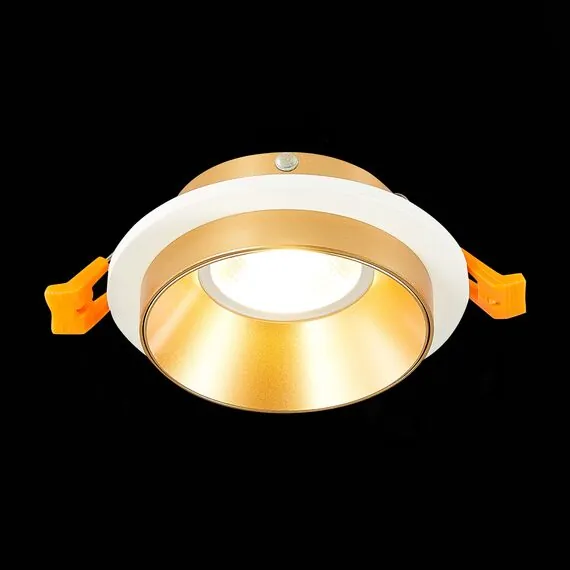 ST LUCE ST206.258.01 Светильник встраиваемый. Белый GU10 1*50W  IP20 D92xH38 220V Без ламп, изображение 5