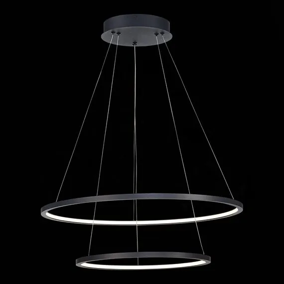 ST LUCE ST603.443.56 Светильник подвесной ST-Luce Черный/Белый LED 1*56W 4000K, изображение 3