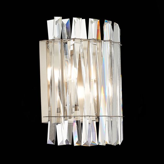 ST LUCE SL1170.101.02 Бра ST-Luce Никель/Прозрачный E14 2*40W FABIO