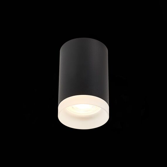 ST LUCE ST100.402.01 Светильник потолочный Черный GU10 1*50W IP20 D64xH99 220V Без ламп, изображение 4