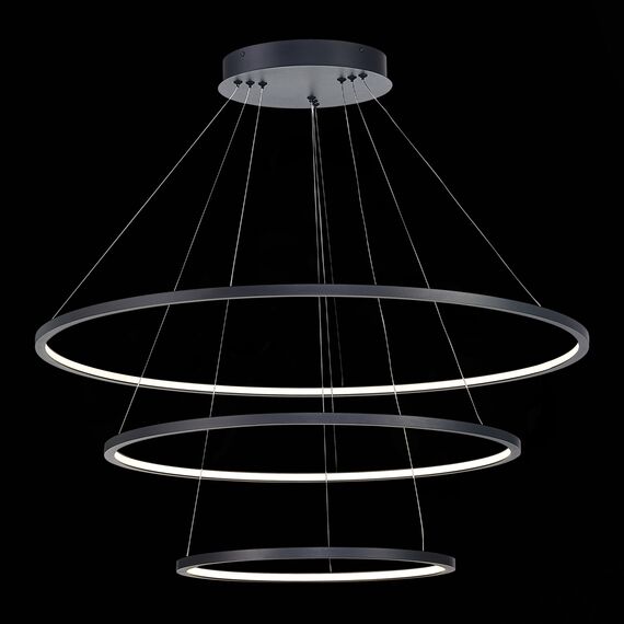 ST LUCE ST603.443.114 Светильник подвесной ST-Luce Черный/Белый LED 1*114W 4000K, изображение 4