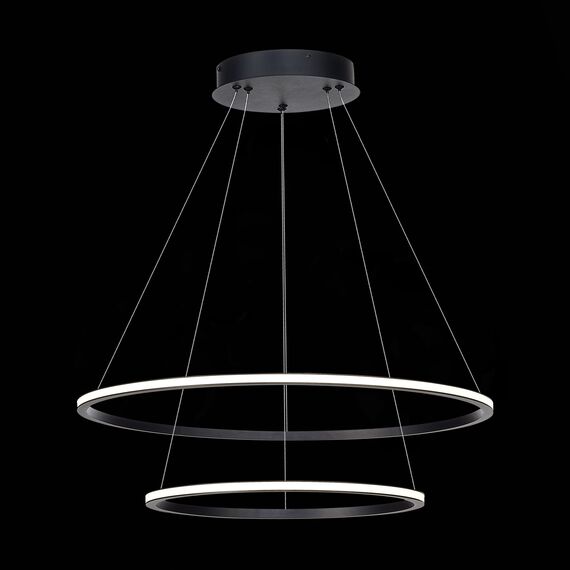 ST LUCE ST604.443.56 Светильник подвесной ST-Luce Черный/Белый LED 1*56W 4000K, изображение 3