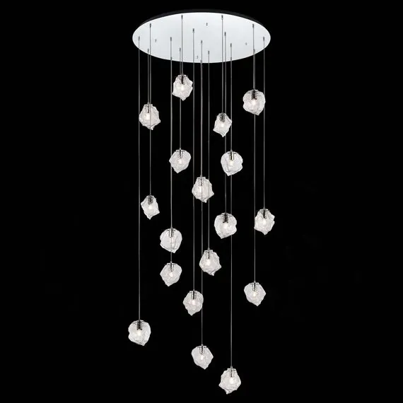 ST LUCE SL1175.103.18 Светильник подвесной ST-Luce Хром/Прозрачный E14 18*40W, изображение 4