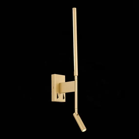 ST LUCE SL1580.201.02 Светильник настенный ST-Luce Матовое золото/Белый LED 2*6+3W 3200K, изображение 5