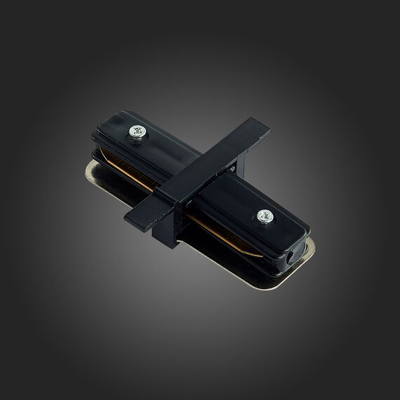 ST LUCE ST013.419.00 Коннектор прямой для однофазного встраиваемого шинопровода Черный, изображение 5