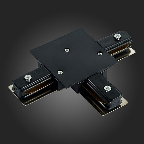 ST LUCE ST013.439.00 Коннектор T-образный для однофазного встраиваемого шинопровода Черный, изображение 5