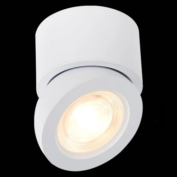 ST LUCE ST654.532.10 Светильник потолочный Белый LED 1*10W 3000K 850Lm Ra>90 38° IP20 D95xH96 180-240V, изображение 6