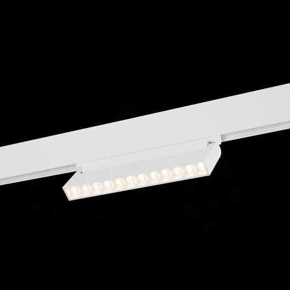 ST LUCE ST364.536.12 Магнитный трековый светильник белый LED 1*12W 3000K 1 009Lm Ra>80 36° IP20 L219xW22xH10, изображение 6