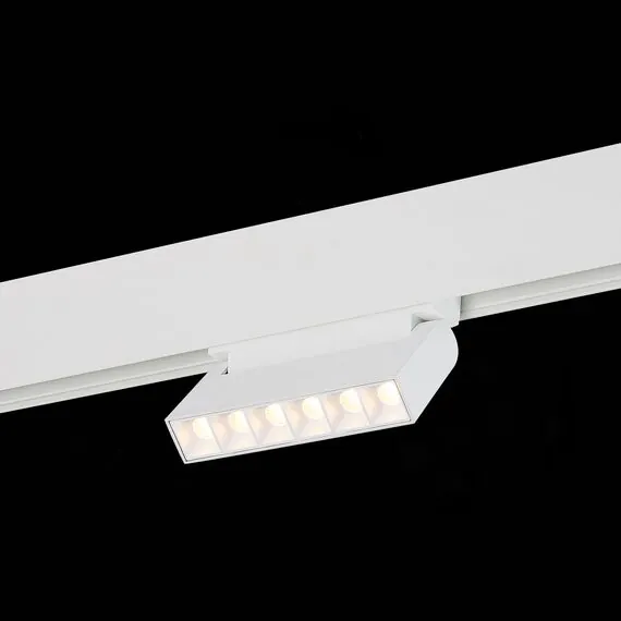 ST LUCE ST364.536.06 Магнитный трековый светильник белый LED 1*6W 3000K 532Lm Ra>80 36° IP20 L120xW22xH108 4, изображение 5