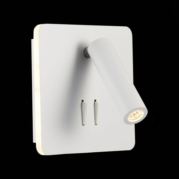 ST LUCE SL1586.531.01 Светильник настенный Белый LED 1*9W 3000K 624Lm Ra>80  IP20 L-xW140xH140 170-240V, изображение 5