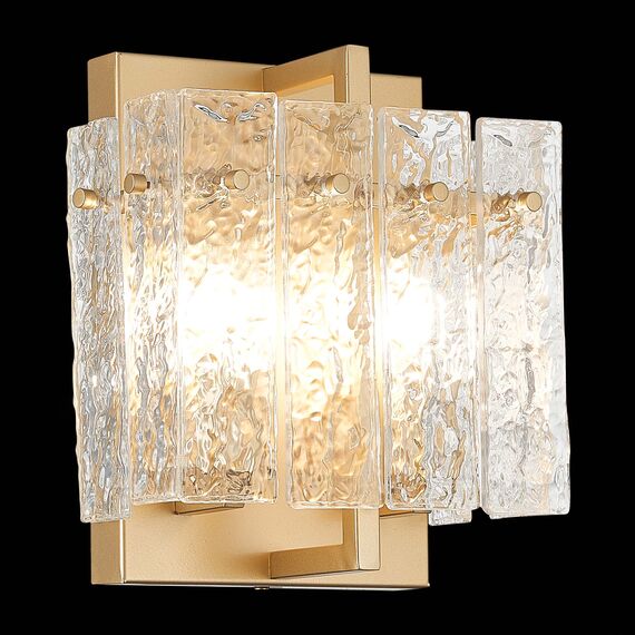 ST LUCE SL1632.201.02 Бра ST-Luce Шампань/Прозрачный E14 2*60W, изображение 4