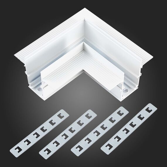 ST LUCE ST007.529.00 Угол-соединитель для встраиваемого магнитного шинопровода ST-Luce Белый SKYLINE 48, изображение 4