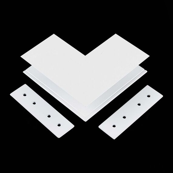 ST LUCE ST007.569.00 Внешний угол-соединитель для подвесного / накладного магнитного шинопровода Бел, изображение 3