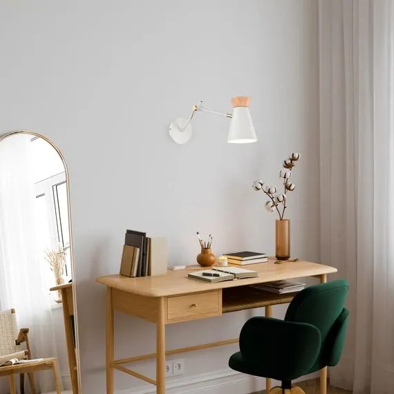 EVOLUCE SLE1252-502-06 Светильник потолочный Белый, Золотистый/Белый, Дерево E27 6*60W, изображение 6