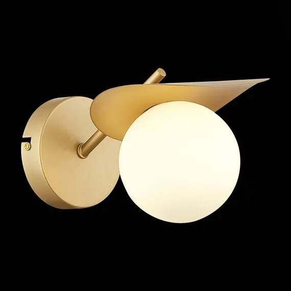 EVOLUCE SLE220501-01 Светильник настенный Золотистый/Белый G9 1*5W, изображение 4