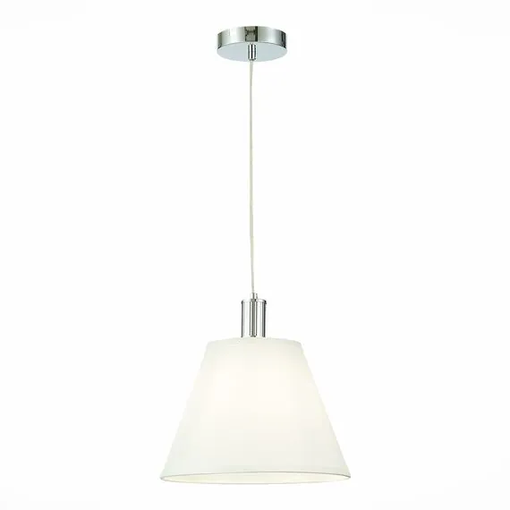 EVOLUCE SLE111303-01 Подвес Хром/Белый E27 1*60W