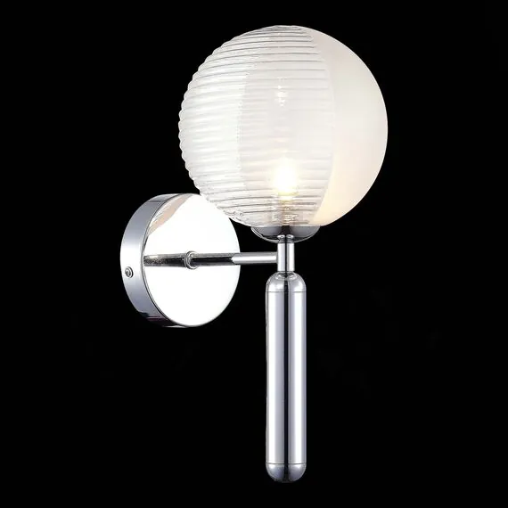 EVOLUCE SLE1096-101-01 Светильник настенный Хром/Прозрачный G9 1*5W, изображение 4