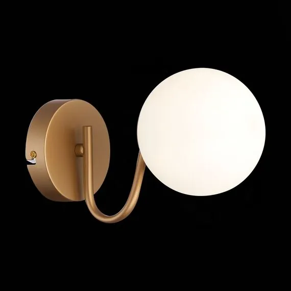 EVOLUCE SLE220601-01 Светильник настенный Золотистый/Белый E14 1*40W, изображение 4